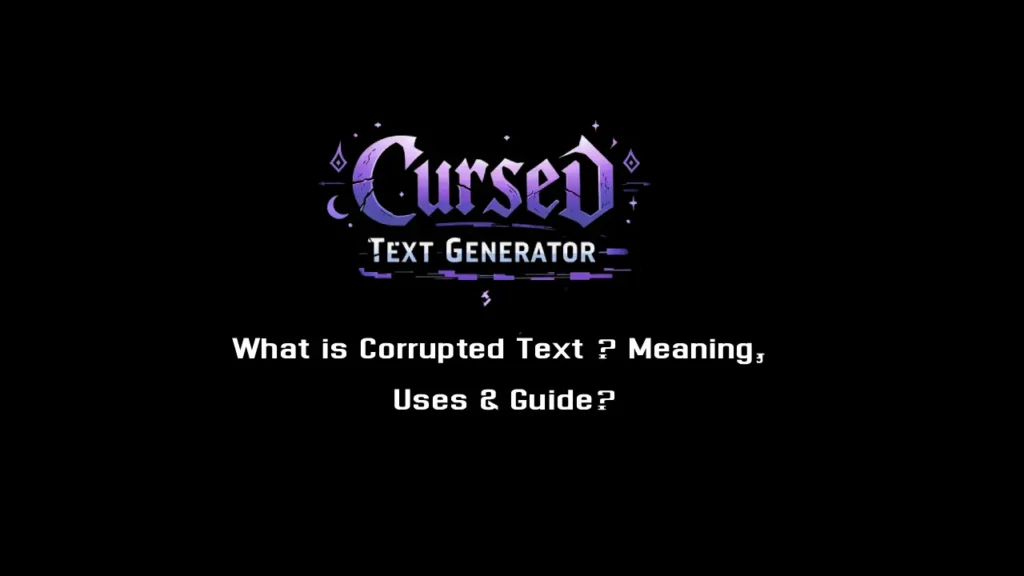 What is Corrupted Text