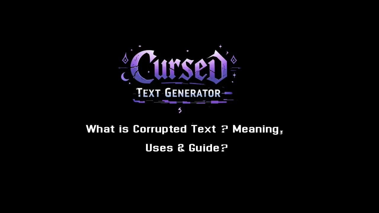 What is Corrupted Text